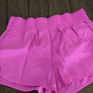 PINK Victoria's Secret Bright Pink Athletic Shorts